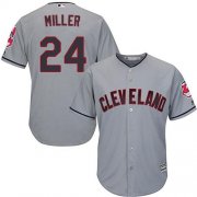 Wholesale Cheap Indians #24 Andrew Miller Grey Road Stitched Youth MLB Jersey
