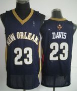 Wholesale Cheap New Orleans Pelicans #23 Anthony Davis Navy Blue Swingman Jersey