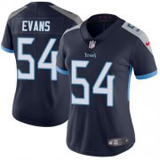 Wholesale Cheap Nike Titans #54 Rashaan Evans Navy Blue Team Color Women's Stitched NFL Vapor Untouchable Limited Jersey