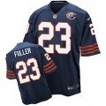 Wholesale Cheap Nike Bears #23 Kyle Fuller Navy Blue Throwback Men's Stitched NFL Elite Jersey