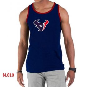 Wholesale Cheap Men\'s Nike NFL Houston Texans Sideline Legend Authentic Logo Tank Top Dark Blue
