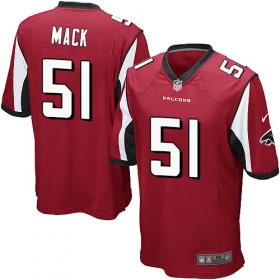 Wholesale Cheap Nike Falcons #51 Alex Mack Red Team Color Youth Stitched NFL Elite Jersey
