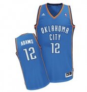 Wholesale Cheap Oklahoma City Thunder #12 Steven Adams Blue Swingman Jersey
