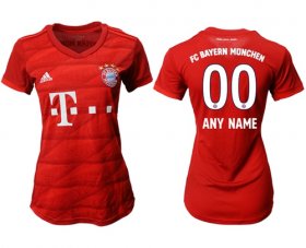 Wholesale Cheap Women\'s Bayern Munchen Personalized Home Soccer Club Jersey