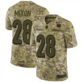 Wholesale Cheap Nike Bengals #28 Joe Mixon Camo Men's Stitched NFL Limited 2018 Salute To Service Jersey