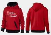 Wholesale Cheap Philadelphia Phillies Pullover Hoodie Red & Black