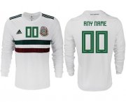 Wholesale Cheap Mexico Personalized Away Long Sleeves Soccer Country Jersey