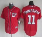 Wholesale Cheap Nationals #11 Ryan Zimmerman Red New Cool Base Stitched MLB Jersey