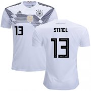 Wholesale Cheap Germany #13 Stindl White Home Soccer Country Jersey