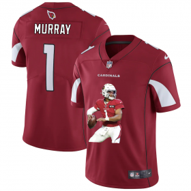 Wholesale Cheap Arizona Cardinals #1 Kyler Murray Men\'s Nike Player Signature Moves Vapor Limited NFL Jersey Red