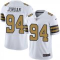 Wholesale Cheap Nike Saints #94 Cameron Jordan White Youth Stitched NFL Limited Rush Jersey