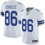 Wholesale Cheap Nike Cowboys #86 Dalton Schultz White Men's Stitched NFL Vapor Untouchable Limited Jersey