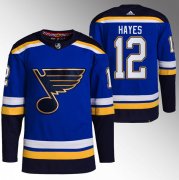 Wholesale Cheap Men's St. Louis Blues #12 Kevin Hayes Blue Stitched Jersey