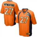 Wholesale Cheap Nike Broncos #27 Steve Atwater Orange Team Color Men's Stitched NFL Game Super Bowl 50 Collection Jersey