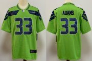Wholesale Cheap Men's Seattle Seahawks #33 Jamal Adams Green 2020 Vapor Untouchable Stitched NFL Nike Limited Jersey