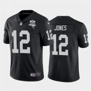 Wholesale Cheap Nike Las Vegas Raiders 12 Zay Jones Black 2020 Inaugural Season Vapor Untouchable Limited Jersey