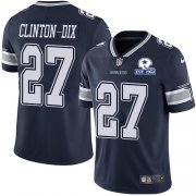 Wholesale Cheap Nike Cowboys #27 Ha Ha Clinton-Dix Navy Blue Team Color Men's Stitched With Established In 1960 Patch NFL Vapor Untouchable Limited Jersey