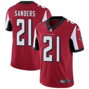 Wholesale Cheap Nike Falcons #21 Deion Sanders Red Team Color Men's Stitched NFL Vapor Untouchable Limited Jersey