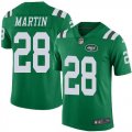 Wholesale Cheap Nike Jets #28 Curtis Martin Green Men's Stitched NFL Elite Rush Jersey