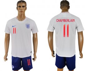 Wholesale Cheap England #11 Chamberlain Home Soccer Country Jersey
