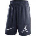 Wholesale Cheap Men's Atlanta Braves Nike Navy Dry Fly Shorts