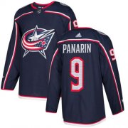 Wholesale Cheap Adidas Blue Jackets #9 Artemi Panarin Navy Blue Home Authentic Stitched NHL Jersey