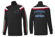 Wholesale Cheap NFL Carolina Panthers Heart Jacket Black_1