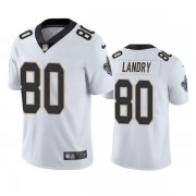 Wholesale Cheap Men's New Orleans Saints #80 Jarvis Landry White Limited Stitched Jersey