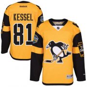 Wholesale Cheap Penguins #81 Phil Kessel Gold 2017 Stadium Series Stitched NHL Jersey
