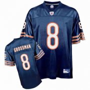 Wholesale Cheap Bears #8 Rex Grossman Blue Stitched NFL Jersey