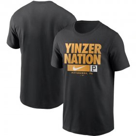 Wholesale Cheap Pittsburgh Pirates Nike Local Nickname T-Shirt Black