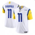 Cheap Youth Los Angeles Rams #11 Jimmy Garoppolo White Vapor Untouchable Football Stitched Jersey