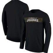 Wholesale Cheap Jacksonville Jaguars Nike Sideline Seismic Legend Long Sleeve T-Shirt Black