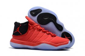 Wholesale Cheap Jordan Super.Fly 6 Shoes Red Black