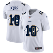 Wholesale Cheap Los Angeles Rams #10 Cooper Kupp White Men's Nike Team Logo Dual Overlap Limited NFL Jersey