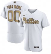 Wholesale Cheap Men's Philadelphia Phillies Active Player Custom White 2022 All-Star Flex Base Stitched MLB Jersey