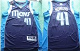 Wholesale Cheap Dallas Mavericks #41 Dirk Nowitzki Revolution 30 Swingman Navy Blue Jersey