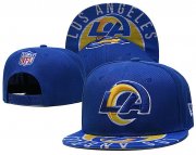 Wholesale Cheap 2021 NFL Los Angeles Rams Hat TX 0707