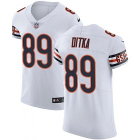Wholesale Cheap Nike Bears #89 Mike Ditka White Men\'s Stitched NFL Vapor Untouchable Elite Jersey