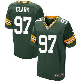 Wholesale Cheap Nike Packers #97 Kenny Clark Green Team Color Men\'s Stitched NFL Elite Jersey