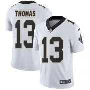 Wholesale Cheap Nike Saints #13 Michael Thomas White Men's Stitched NFL Vapor Untouchable Limited Jersey