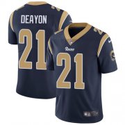 Wholesale Cheap Nike Rams #21 Donte Deayon Navy Blue Team Color Men's Stitched NFL Vapor Untouchable Limited Jersey