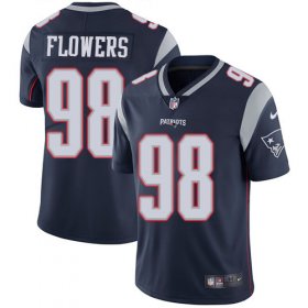 Wholesale Cheap Nike Patriots #98 Trey Flowers Navy Blue Team Color Youth Stitched NFL Vapor Untouchable Limited Jersey