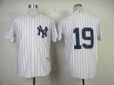 Wholesale Cheap Yankees #19 Masahiro Tanaka White Stitched MLB Jersey
