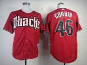 Wholesale Cheap Diamondbacks #46 Patrick Corbin Red Cool Base Stitched MLB Jersey