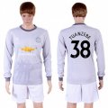 Wholesale Cheap Manchester United #38 Tuanzebe Sec Away Long Sleeves Soccer Club Jersey