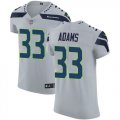 Wholesale Cheap Nike Seahawks #33 Jamal Adams Grey Alternate Men's Stitched NFL New Elite Jersey