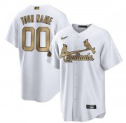 Wholesale Cheap Men's St. Louis Cardinals Active Player Custom 2022 All-Star Cool Base White Stitched Baseball Jersey