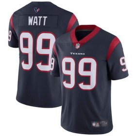 Wholesale Cheap Nike Texans #99 J.J. Watt Navy Blue Team Color Men\'s Stitched NFL Vapor Untouchable Limited Jersey