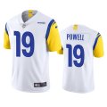 Wholesale Cheap Men's Los Angeles Rams #19 Brandon Powell White Vapor Untouchable Limited Stitched Football Jersey